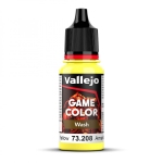 Vallejo 73208 - Wash-Color, Gelb, 18 ml